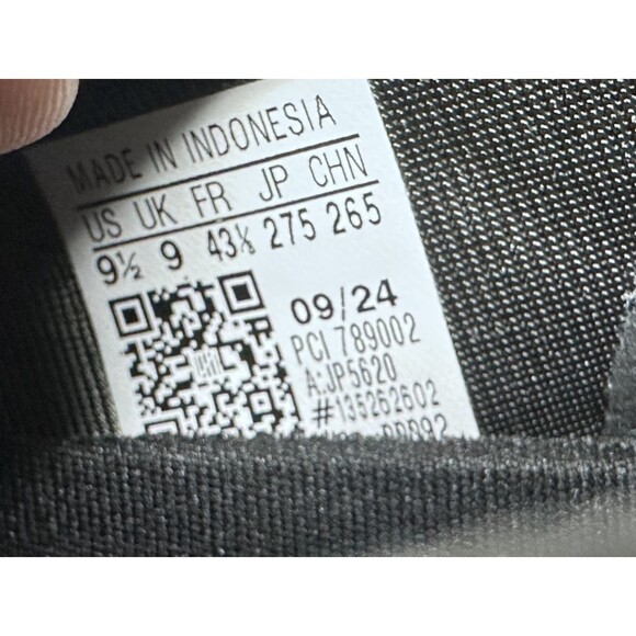 Adidas Copa Pure III Pro Firm Ground Soccer Cleats Mens 9.5 Black JP5620 NEW - Picture 12 of 12